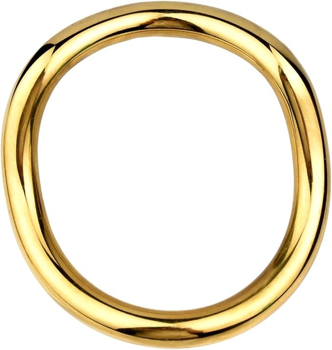 Premium Ergonomic 304 Stainless Steel Scrotum & Shaft Bondage Ring  2