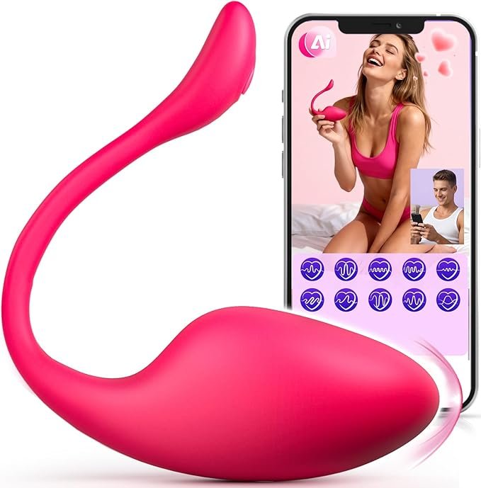 Swan-Shaped App-Controlled Wearable Vibrator & Butt Plug