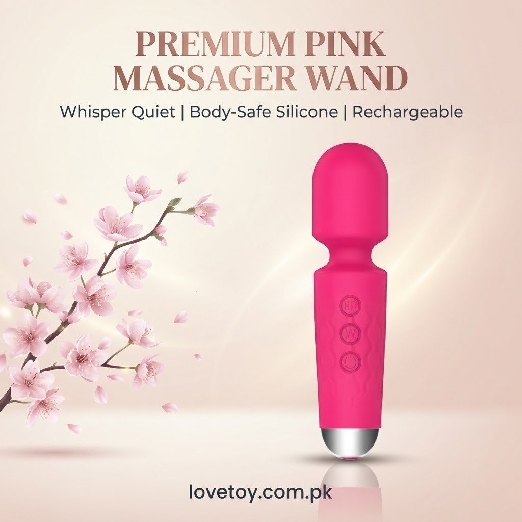 Quiet Multi-Speed Rechargeable Dildo Massager with 20 Patterns In Pakistan