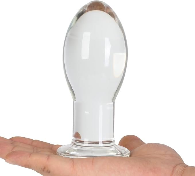 Borosilicate Glass Anal Training Plug