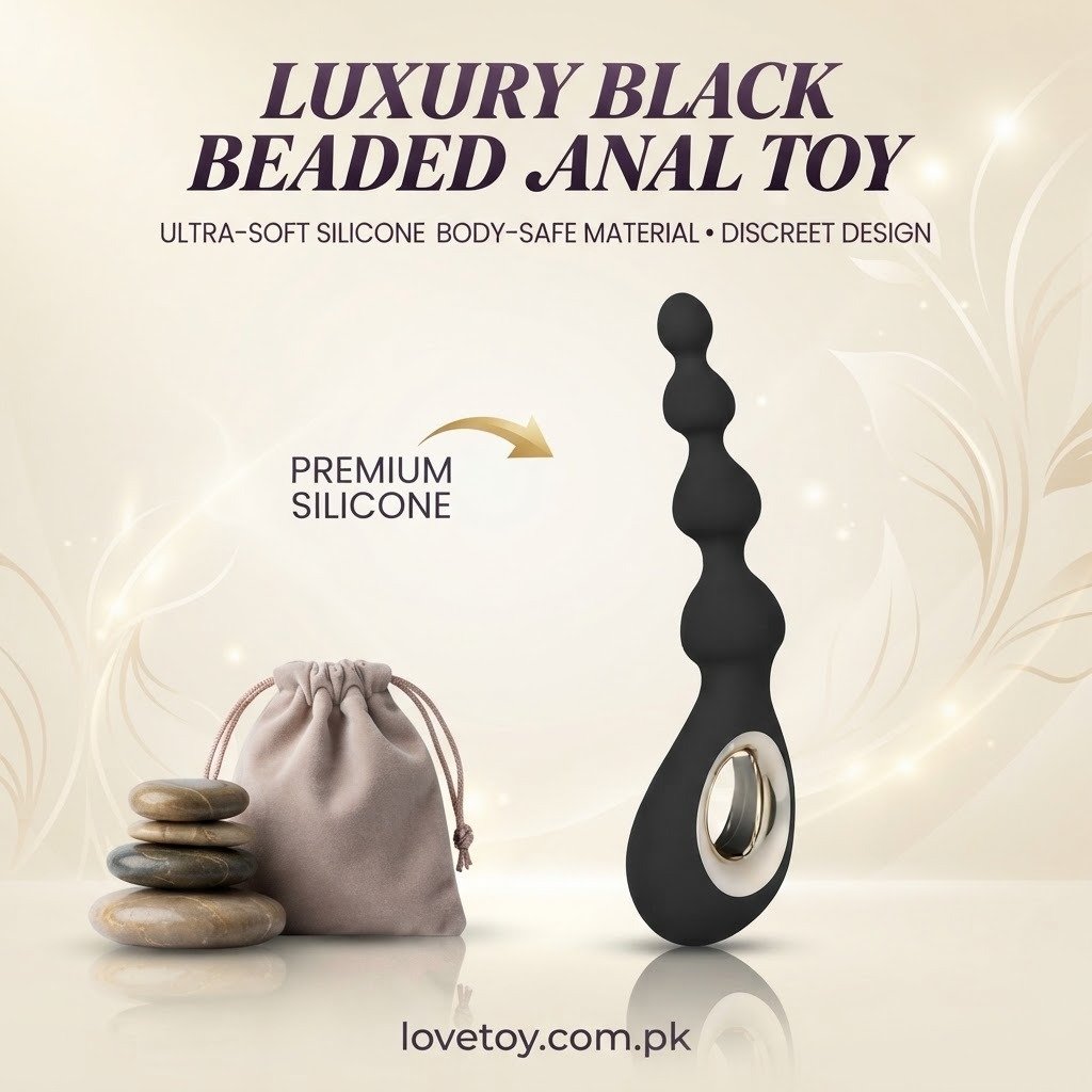 Rechargeable Vibrating Silicone Anal Bead Plug In Pakistan