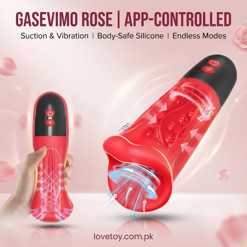4-in-1 Automatic Suction and Vibrating Mens Masturbator Cup In Pakistan