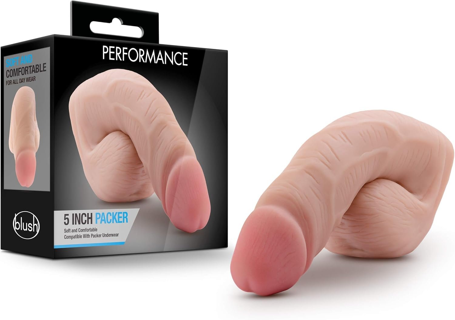 Blush Novelties Performance Soft Realistic Packing Dildo Adult Sex Toys 