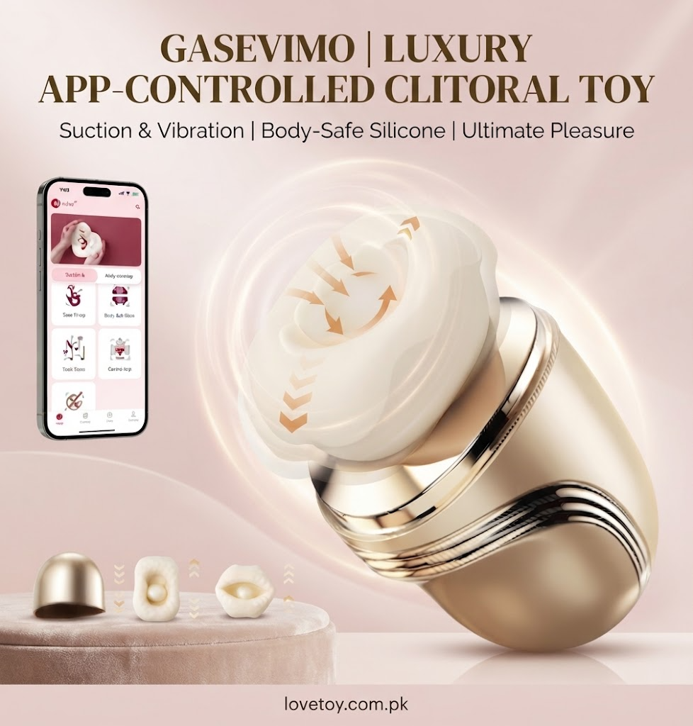 Heated App-Controlled Oral Sensation & 360° Tongue Licking Dildo In Pakistan