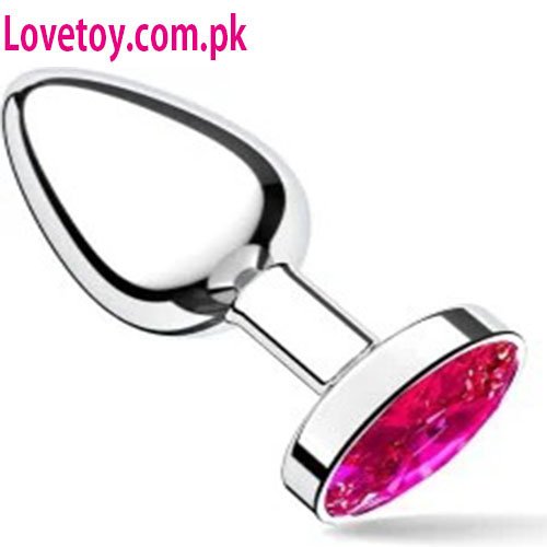 Small Jeweled Stainless Steel Butt Plug for Beginners In Pakistan