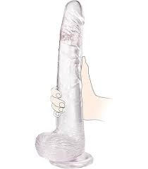 11.61 Inch Clear Dildos Lifelike Skin-Touching Feeling