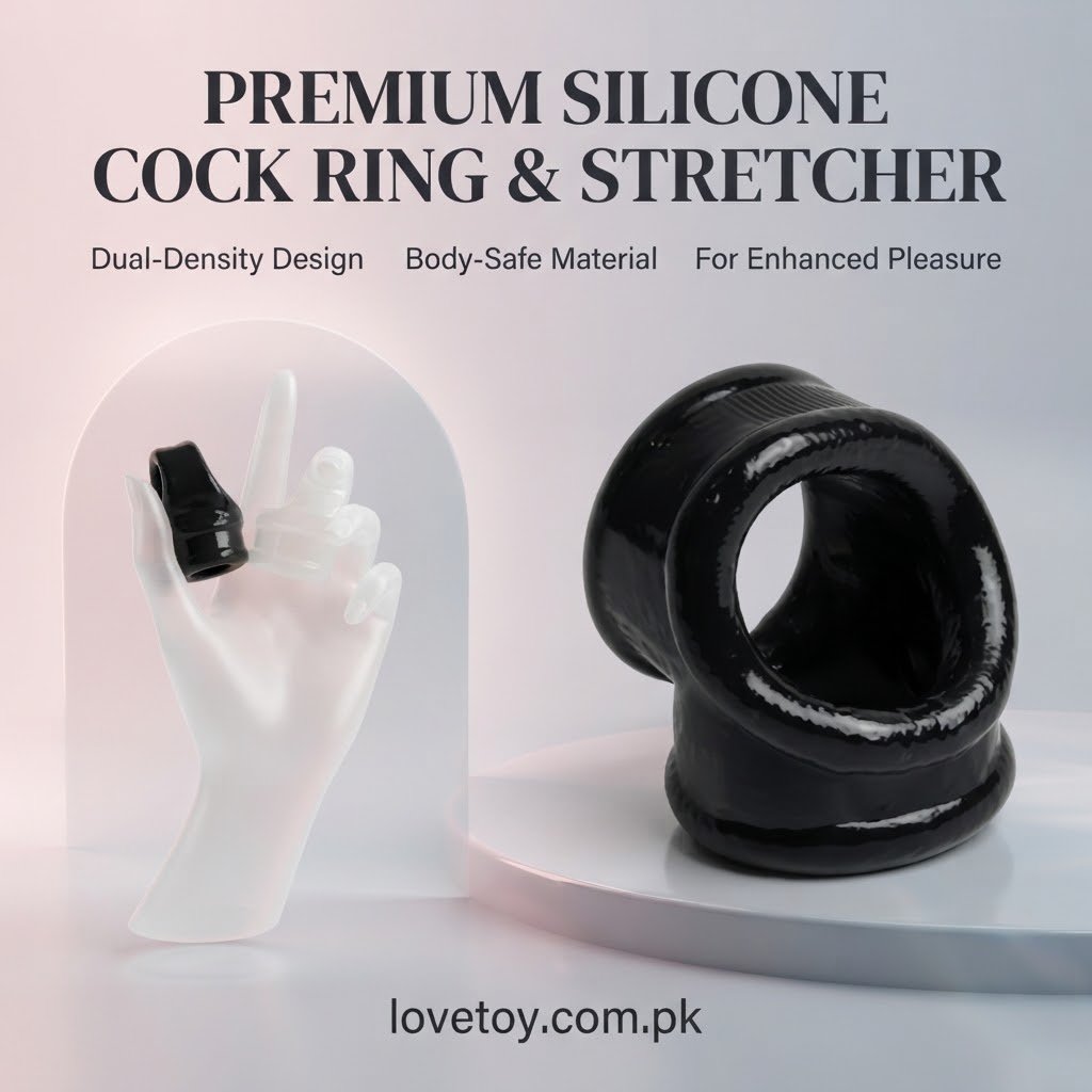 Premium Silicone Girth-Enhancing & Delay Penis Sleeve Set In Pakistan