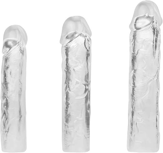 Warmfeel Premium Realistic Enhancement Sleeve and Cock Ring Set