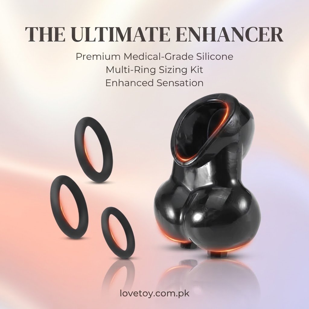 Warmfeel Multi-Layered Scrotum and Cock Ring Enhancement Set In Pakistan