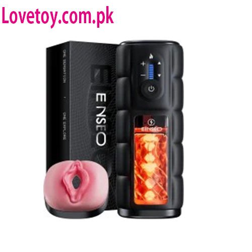 Stepless Trigger-Control 360° Rotating and Thrusting Heating Male Masturbator In Pakistan