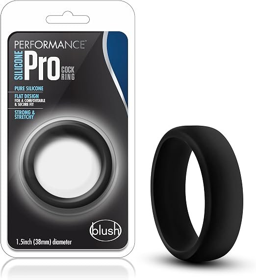 Platinum-Cured Flat Band Silicone Cock Ring
