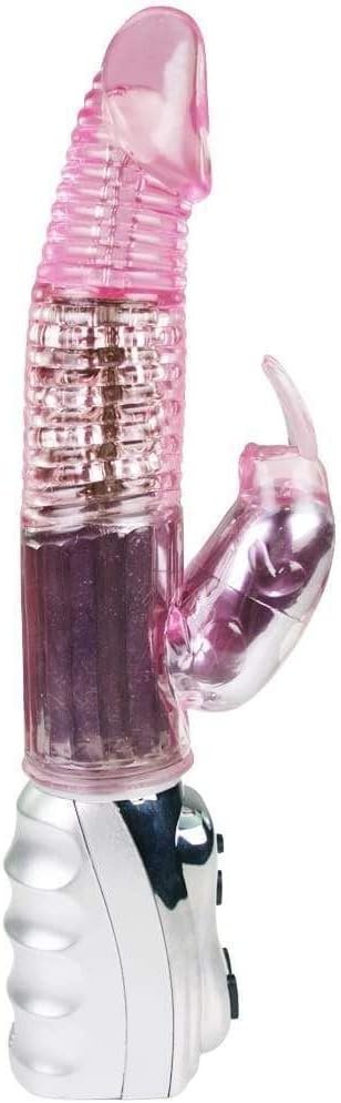 Dual-Action Rotating Rabbit Vibrator with 7 Rows of Non-Jamming Beads