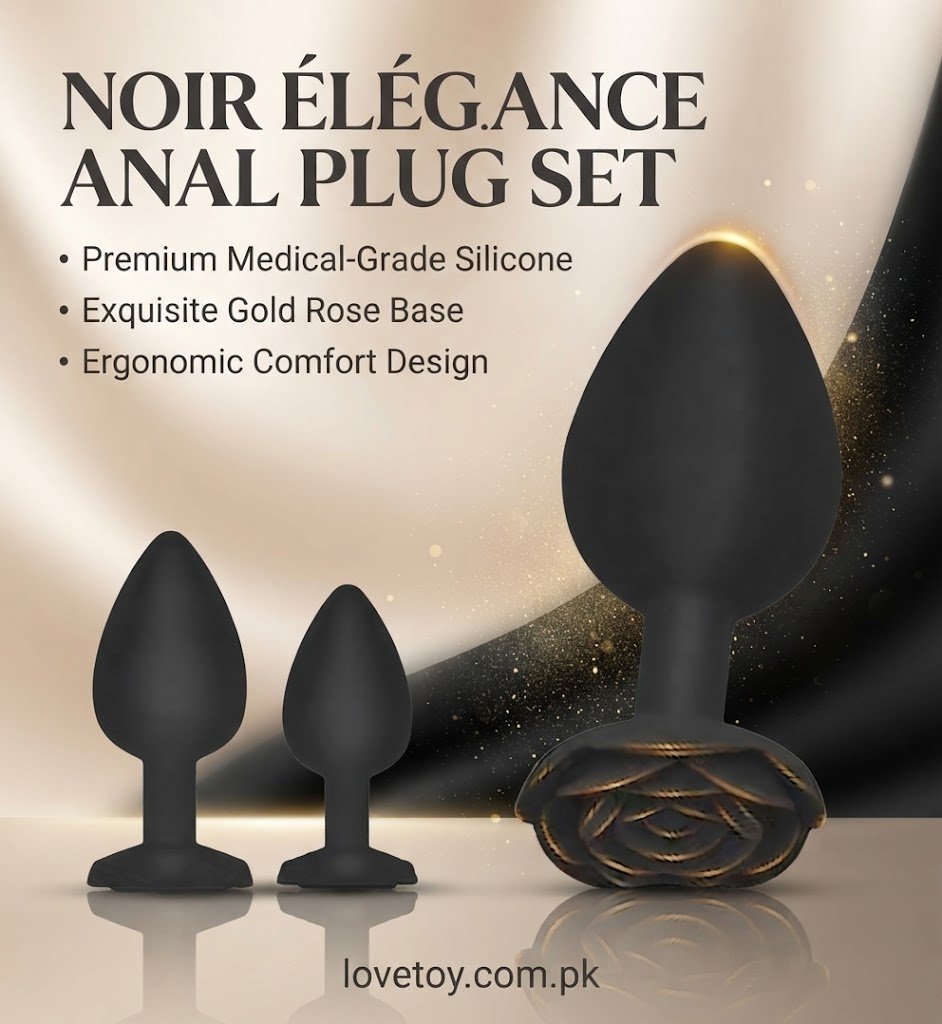 Premium Beginner-Friendly 10-Mode Vibrating Anal Plug with T-Base In Pakistan