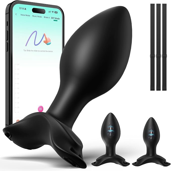 Premium 3-Piece Progressive Smart-Vibrating Anal Training System