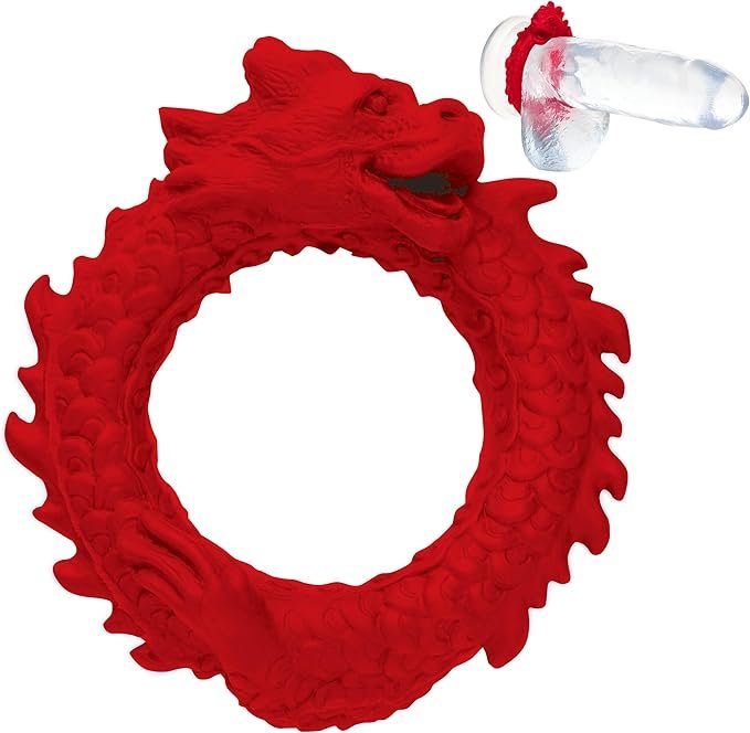 Fantasy Dragon Mythological Constriction & Enhancement C-Ring  