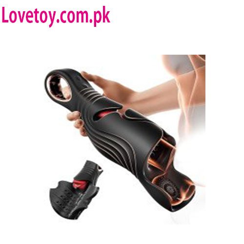 Dual-Zone Penis and Testicle Synchronized Vibrating Masturbator In Pakistan
