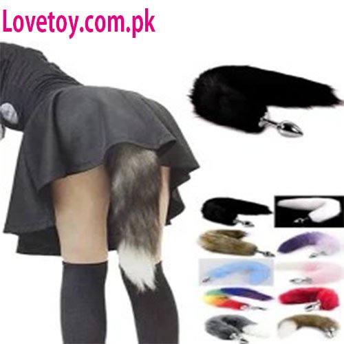 Stainless Steel Fox Tail Butt Plug In Pakistan