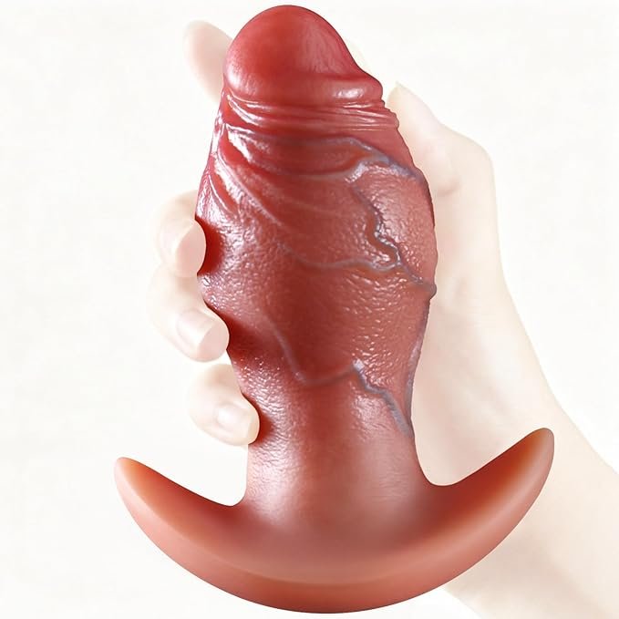 Silicone Progressive Training Anal Plug with T-Base  
