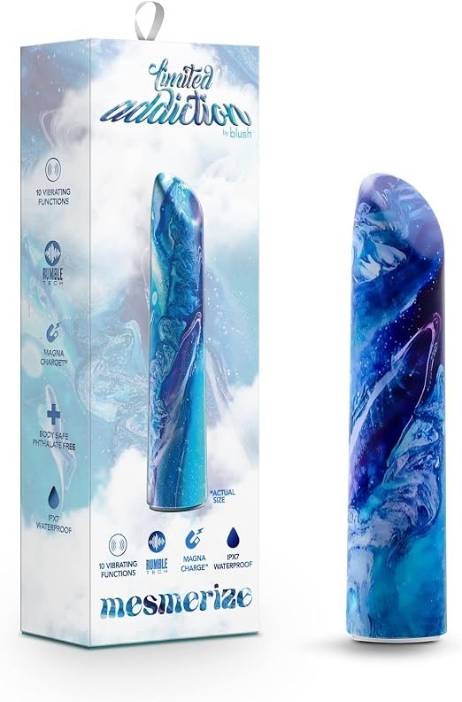 Blush Mesmerize Power Vibe Compact Wand Massager  