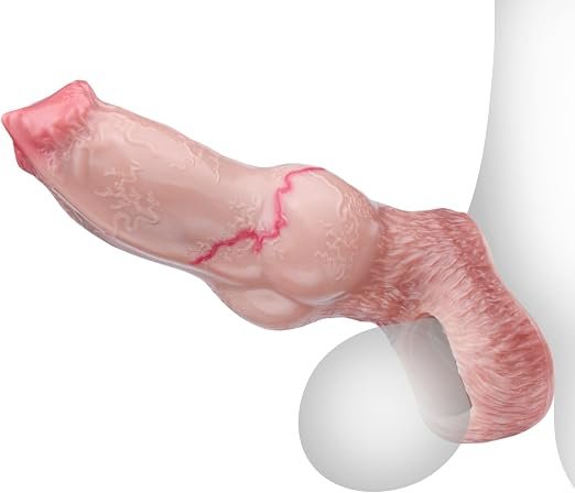 Silicone Penis Pump Sleeve & Enhancing Cock Ring with Inner Massage Beads