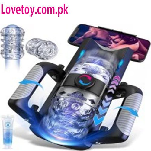 12cm Ultra-Long Thrusting Distance Automatic Mens Masturbator with Adjustable Sleeve In Pakistan
