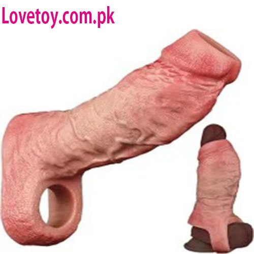 Silicone Open-End Penis Extender Sleeve In Pakistan