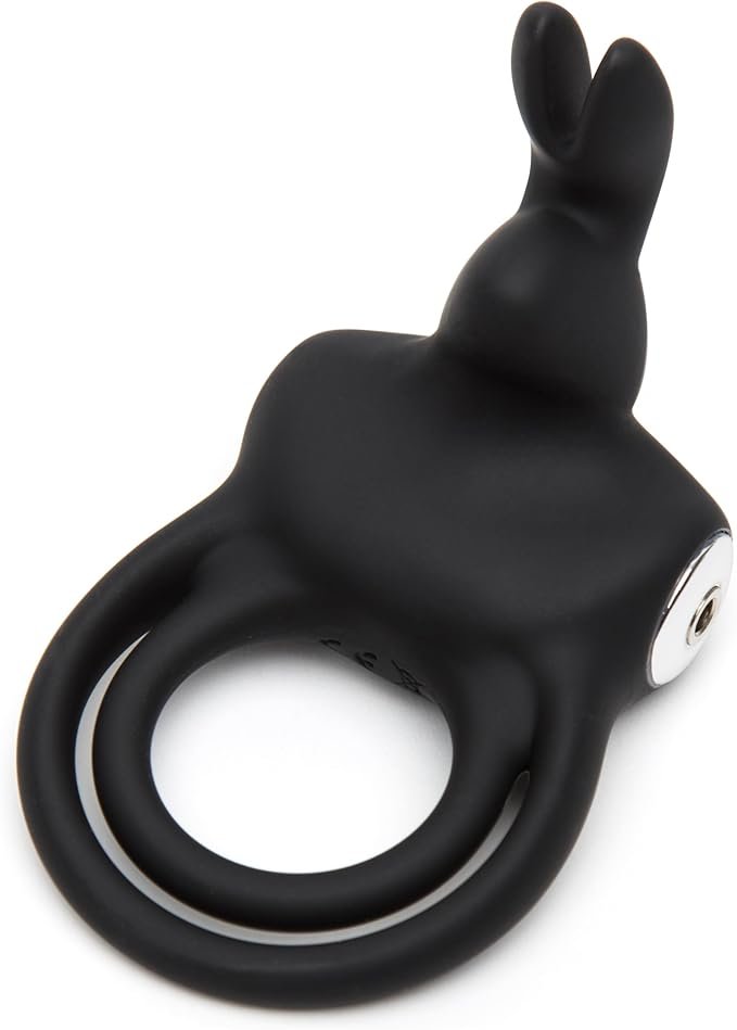 Premium Dual-Loop Vibrating Couples’ Rabbit Cock Ring  