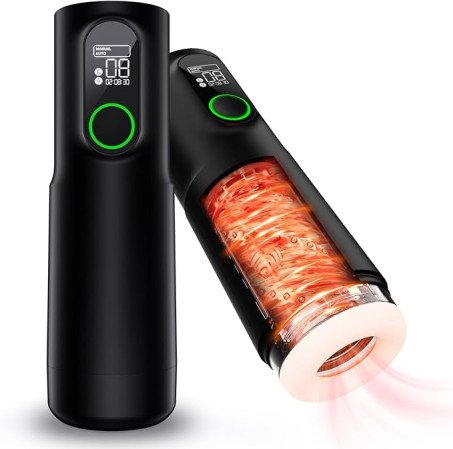 Smart Stepless Trigger Auto-Thrusting & Rotating Male Masturbator