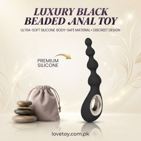 Rechargeable Vibrating Silicone Anal Bead Plug In Pakistan