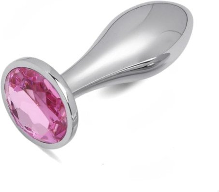 Premium Metal Beginner Butt Plug – Weighted Anal Training Plug for Men & Women