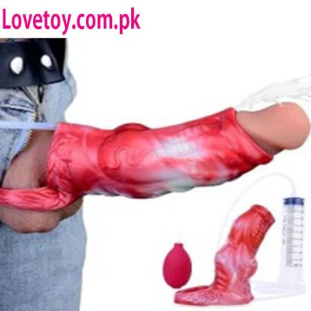 Textured Knotted Silicone Penis Sleeve In Pakistan