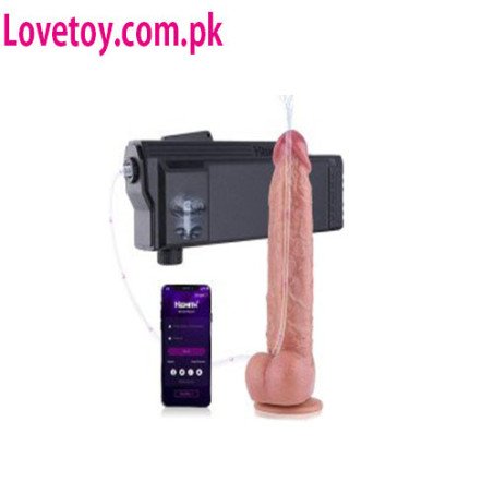 Automatic Squirting Dildo with Lube Launcher In Pakistan