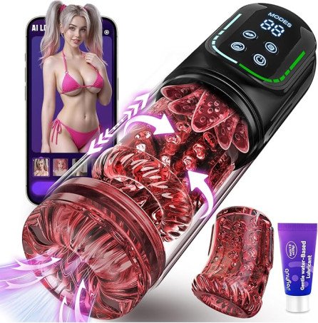 Advanced Smart Male Masturbator | Multi-Function Automatic Stroker & App Control