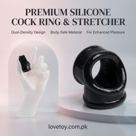 Premium Silicone Girth-Enhancing & Delay Penis Sleeve Set In Pakistan
