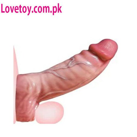 Platinum Silicone Realistic Penis Extender Sleeve In Pakistan | Girth Enhancer & Delay Ring