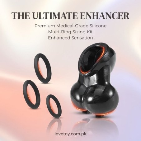 Warmfeel Multi-Layered Scrotum and Cock Ring Enhancement Set In Pakistan
