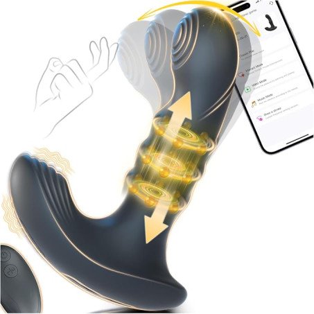 Triple-Zone App-Controlled Prostate & Anal Massager  
