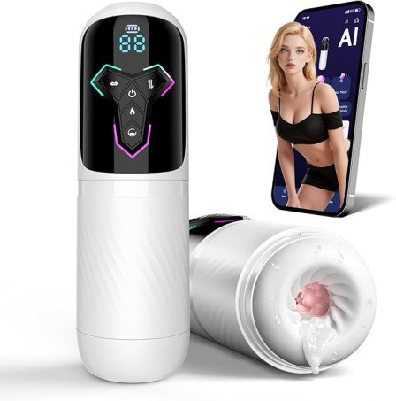 Sky Power 10x10x7x5 Multi-Mode Smart Heated Male Masturbator