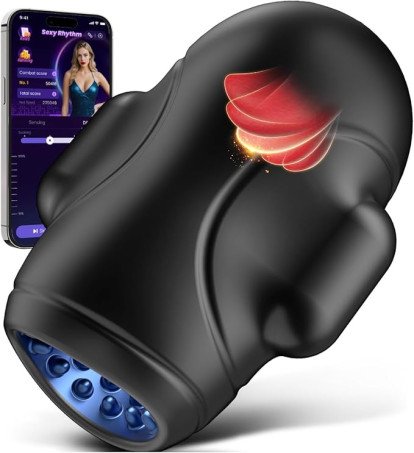Joyhub 3-Motor Precision Glans Licking and Vibrating AI-Sync Male Masturbator  