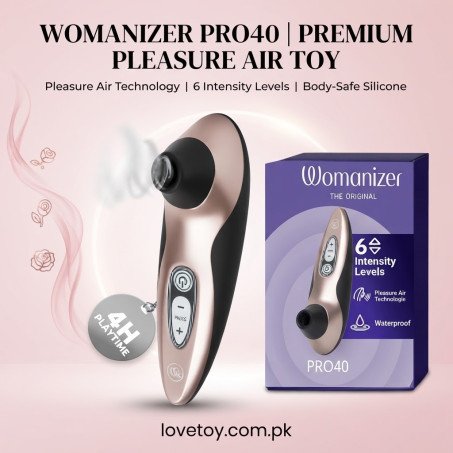 Womanizer Special Edition Rose Gold Clitoral Stimulator In Pakistan
