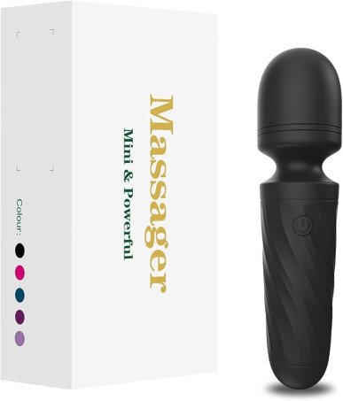 Mini Massager Wand-Waterproof,10 Vibration