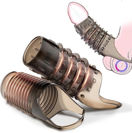 Cock Rings for Men, Reusable Penis Enlarge Sleeves Girth