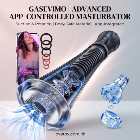8.7-Inch 3-in-1 Automatic Air-Seal Suction and Training Mens Masturbator In Pakistan