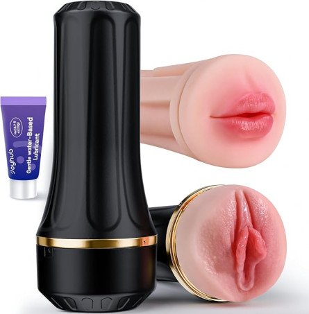 EINSEO Dual Sleeve Male Masturbator Cup