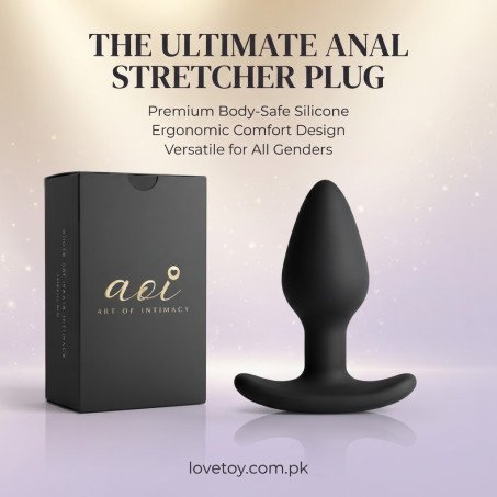 Flexible Curved Silicone Anal Plug In Pakistan