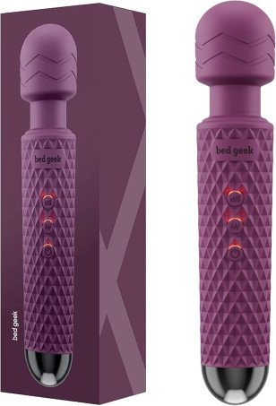 Bed Geek Handheld Cordless Personal Wand Massager