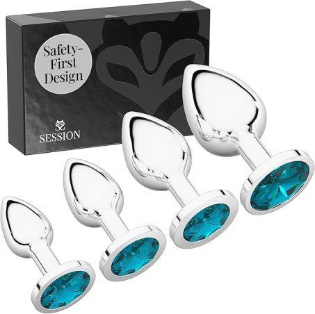 Progressive Metal Butt Plug Set
