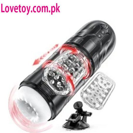 Turbo-Action Automatic Thrusting and Rotating Male Masturbator In Pakistan