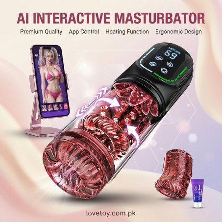 EINSEO Upgraded AI Sync Male Masturbator