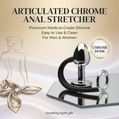 Dual Stimulation Anal Plug and Cock Ring Combo In Pakistan